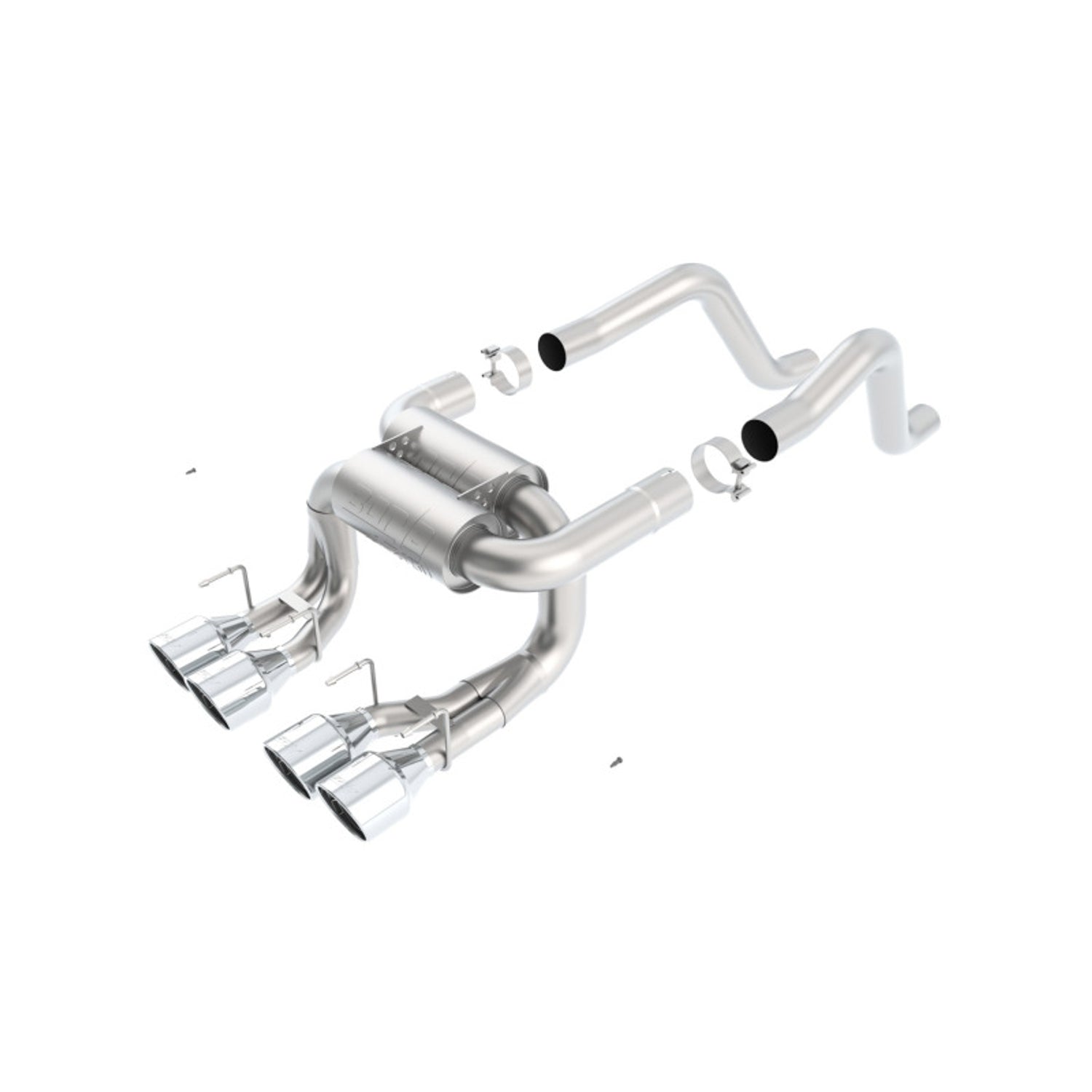 ATAK Axle-Back Exhaust System <br> 06-13 Chevy Corvette Z06 7L 09-13 ZR1 6.2L