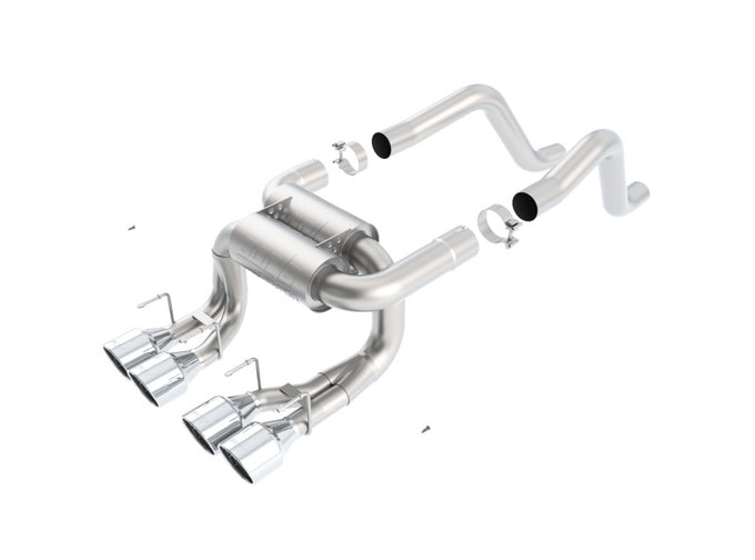 ATAK Axle-Back Exhaust System <br> 06-13 Chevy Corvette Z06 7L 09-13 ZR1 6.2L