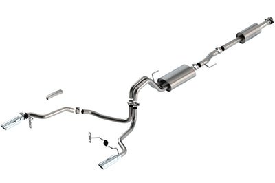 ATAK Cat-Back Exhaust System <br> 21-23 Ford F-150 3.3L V6