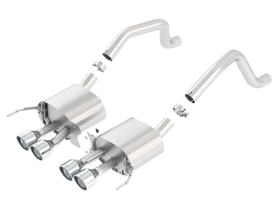 S-Type Axle-Back Exhaust System <br> 15-18 Chevy Corvette Z06 17-18 Grand Sport