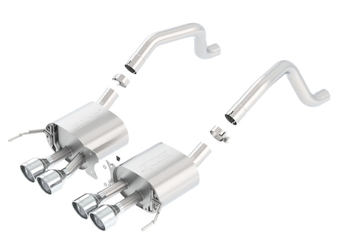 S-Type Axle-Back Exhaust System <br> 15-18 Chevy Corvette Z06 17-18 Grand Sport