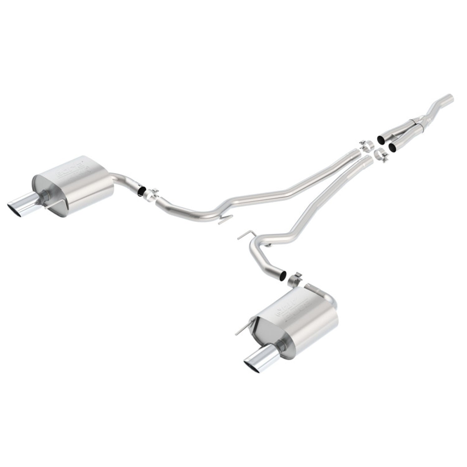 ATAK Cat-Back Exhaust System <br> 15-23 Ford Mustang 2.3L L4 Coupe