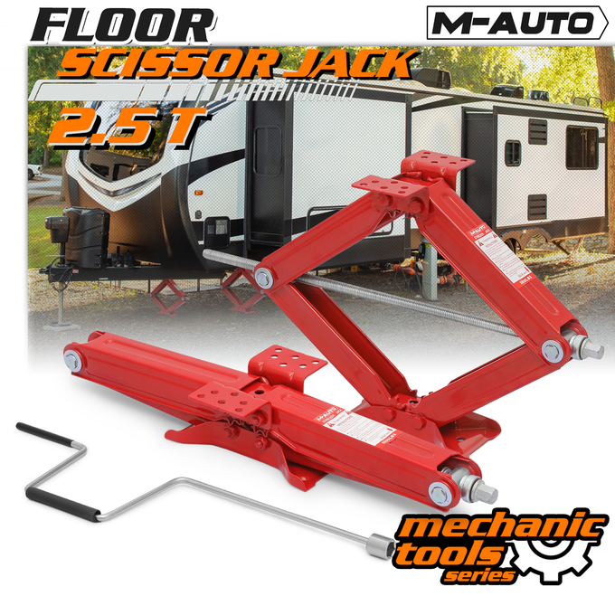 2pcs Camper RV Trailer Stabilizer Leveling Scissor Jacks <br>23.5 in. Height Extension