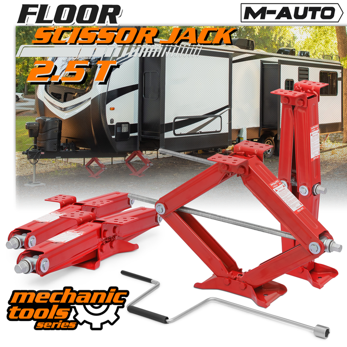4pcs Camper RV Trailer Stabilizer Leveling Scissor Jacks <br>23.5 in. Height Extension