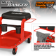 Rolling Shop Mechanic Creeper/Shop Stool <br>Dimensions: 6.5 x 14.5 x 17.5 in.