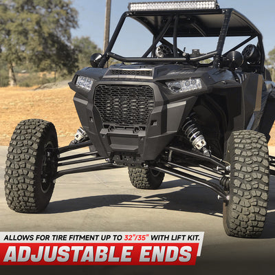 Pair of Front Upper & Lower A-Arms <br> 14-23 Polaris RZR XP 1000, Turbo, 4 XP 1000, Turbo
