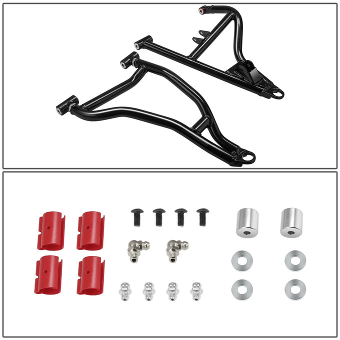 Pair Front Upper + Lower Control A-Arms <br>17-18 Polaris RZR 4 900