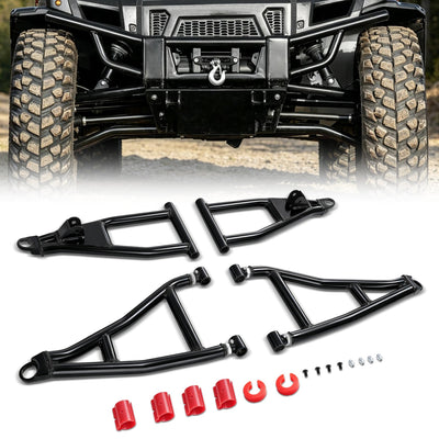 Pair Front Upper + Lower Control A-Arms<br>15-16 Polaris Ranger XP 570, 13-19 XP 900