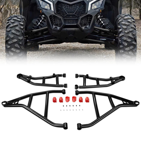 1.25 in. OD Front Upper + Lower Control A-Arms <br>17-21 Can-Am Maverick X3 R