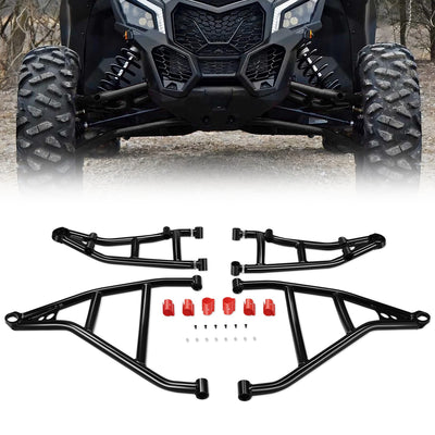 1.25 in. OD Front Upper + Lower Control A-Arms <br>17-21 Can-Am Maverick X3 R