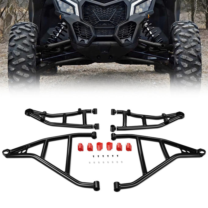 1.25 in. OD Front Upper + Lower Control A-Arms <br>17-21 Can-Am Maverick X3 R