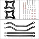 Set of 4 Front Radius-Arms (Upper & Lower) <br> 14-23 Polaris RZR XP 1000, Turbo, XP 4 1000, Turbo