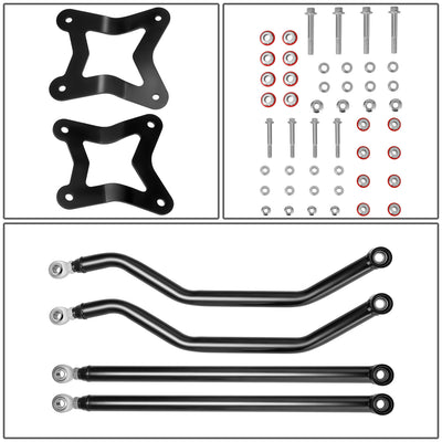 Set of 4 Front Radius-Arms (Upper & Lower) <br> 14-23 Polaris RZR XP 1000, Turbo, XP 4 1000, Turbo