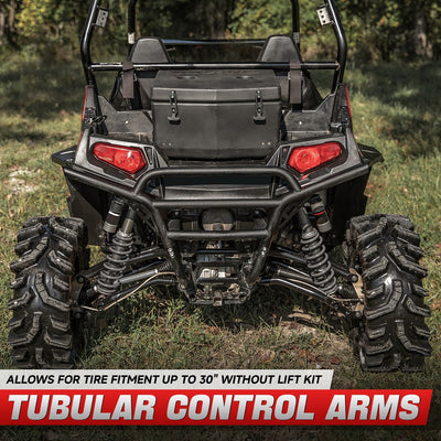 Tubular Rear Upper + Lower Control A-Arms L+R <br>09-14 Polaris RZR S 4 800