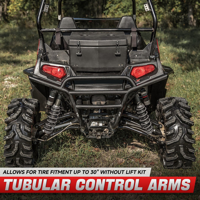 Tubular Rear Upper + Lower Control A-Arms L+R <br>09-14 Polaris RZR S 4 800