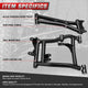 1.5 in. OD Rear Upper + Lower Control A-Arms <br>16-20 Polaris RZR S 900