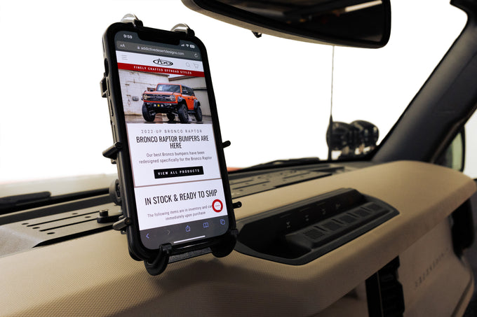 Digital Device Dash Mount<br> 21-24 Ford Bronco