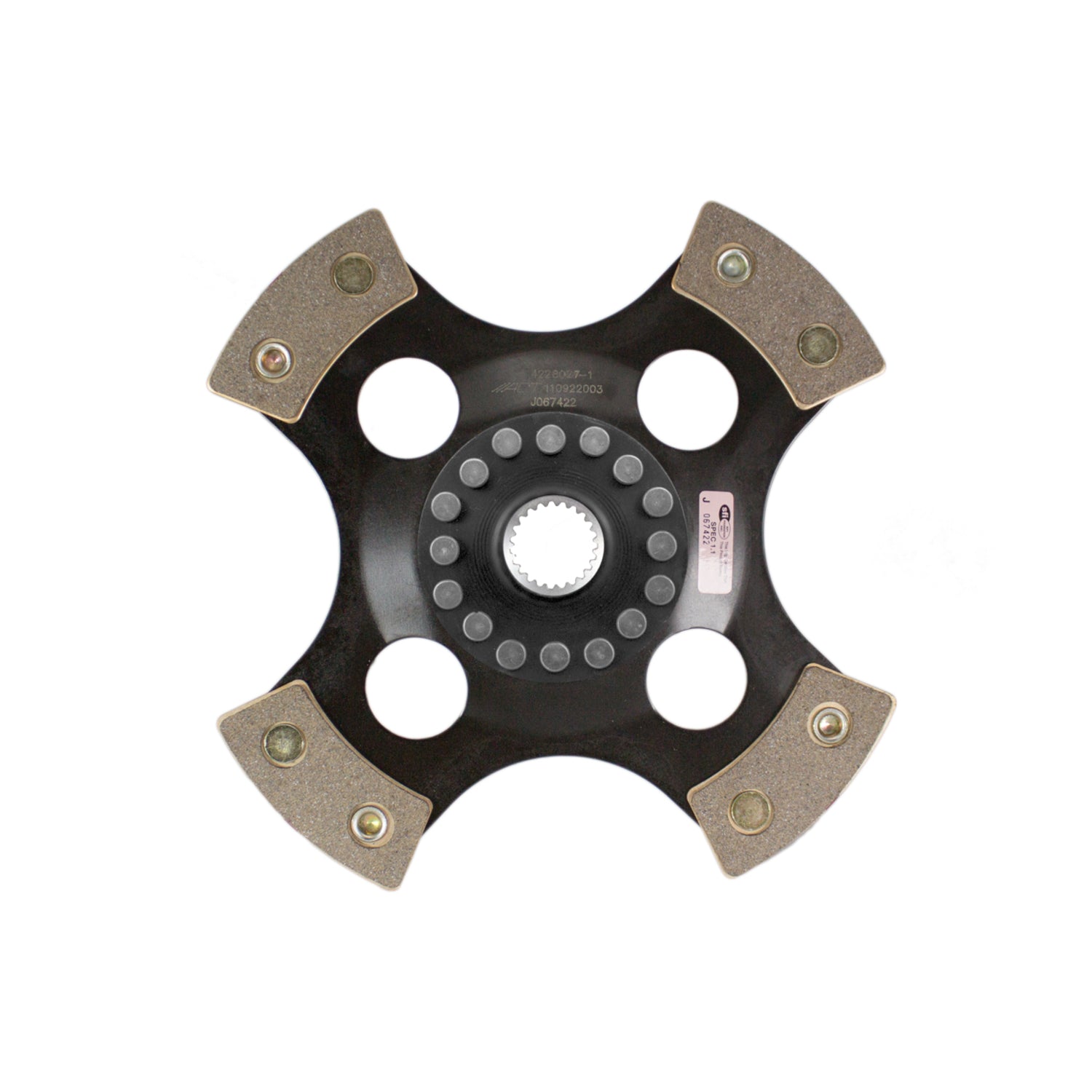 4 Pad Rigid Race Clutch Disc <br> 97-05 Volkswagen Passat Audi A4 Quattro