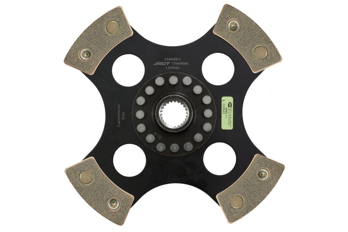 4 Pad Rigid Race Clutch Disc <br> 2008-2009 Dodge Caliber