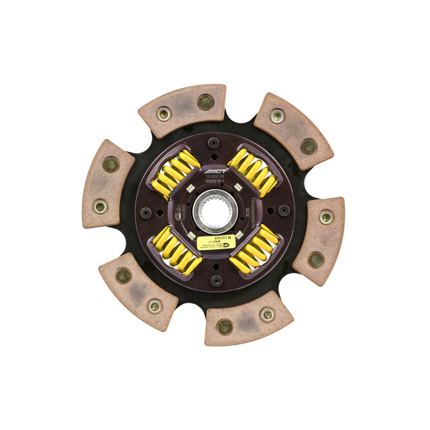 6 Pad Sprung Race Clutch Disc <br> 13-20 Subaru BRZ Scion FR-S Toyota 86