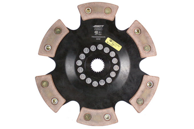 6 Pad Rigid Race Clutch Disc <br> 08-09 Dodge Caliber 13-15 Ford Focus
