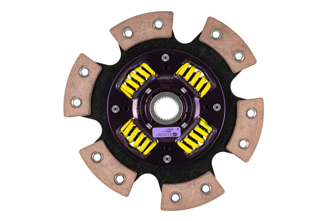 6 Pad Sprung Race Clutch Disc <br> 03-17 Honda Accord 03-08 Acura TL CL