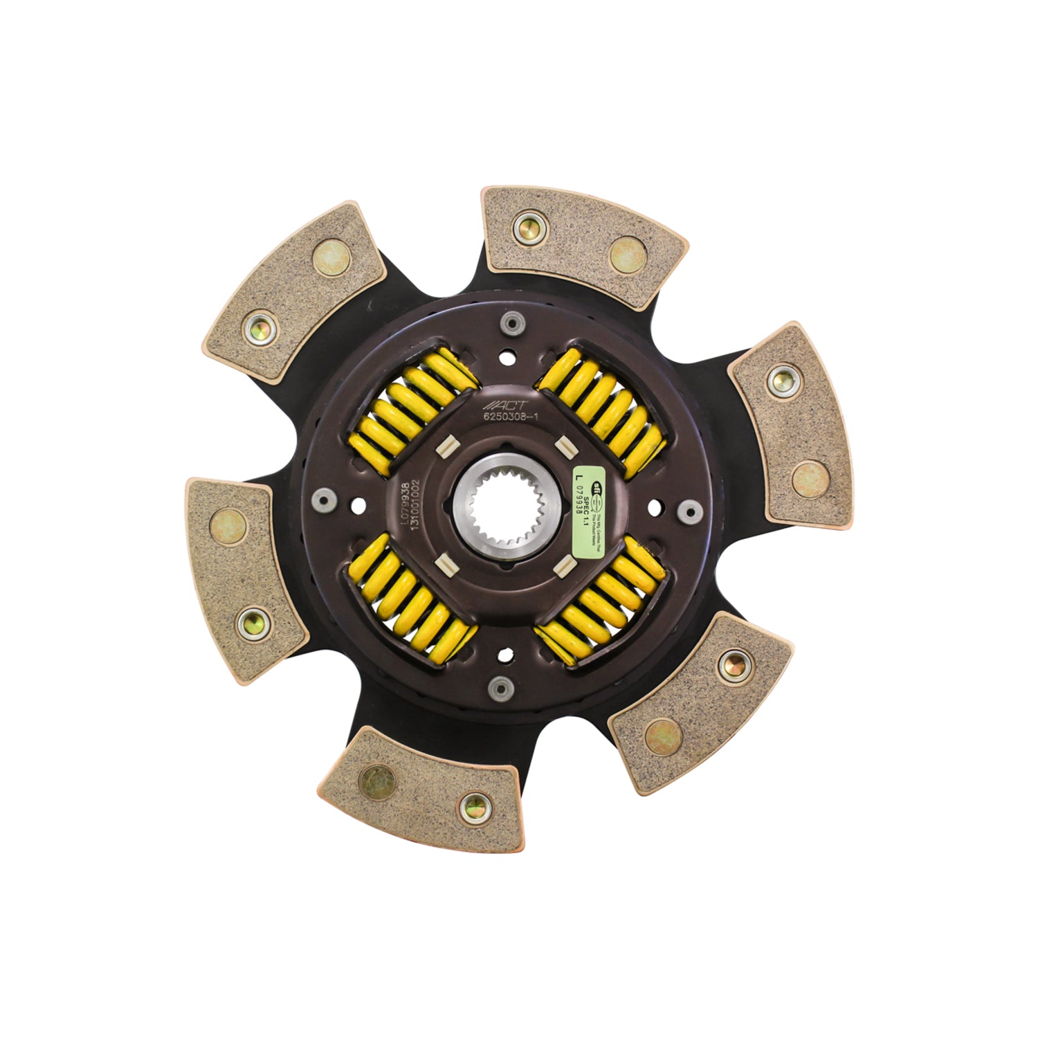 6 Pad Sprung Race Clutch Disc <br> 2010-2014 Hyundai Genesis Coupe