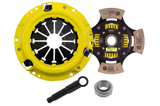 Heavy Duty Race Sprung 4 Pad Clutch Kit <br> 1986-1989 Acura Integra