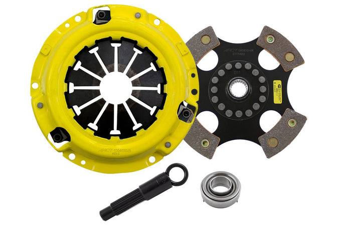 Heavy Duty Race Rigid 4 Pad Clutch Kit <br> 1986-1989 Acura Integra