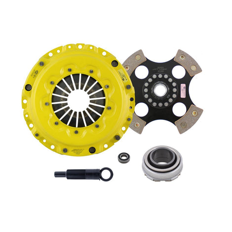 Heavy Duty Race Rigid 4 Pad Clutch Kit <br> 1990-1991 Acura Integra