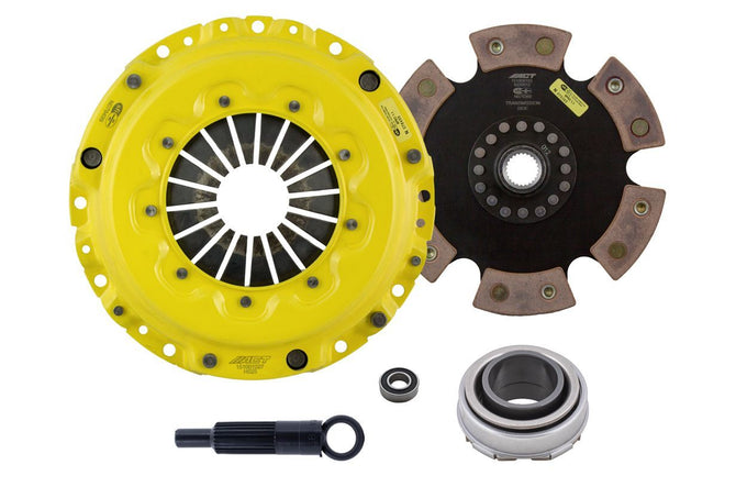 Heavy Duty Race Rigid 6 Pad Clutch Kit <br> 1990-1991 Acura Integra
