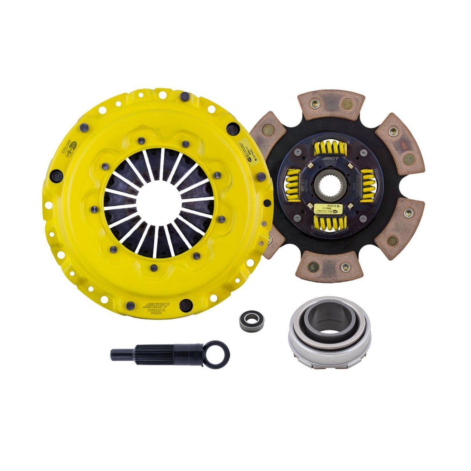 Extreme Race Sprung 6 Pad Clutch Kit <br> 1990-1991 Acura Integra