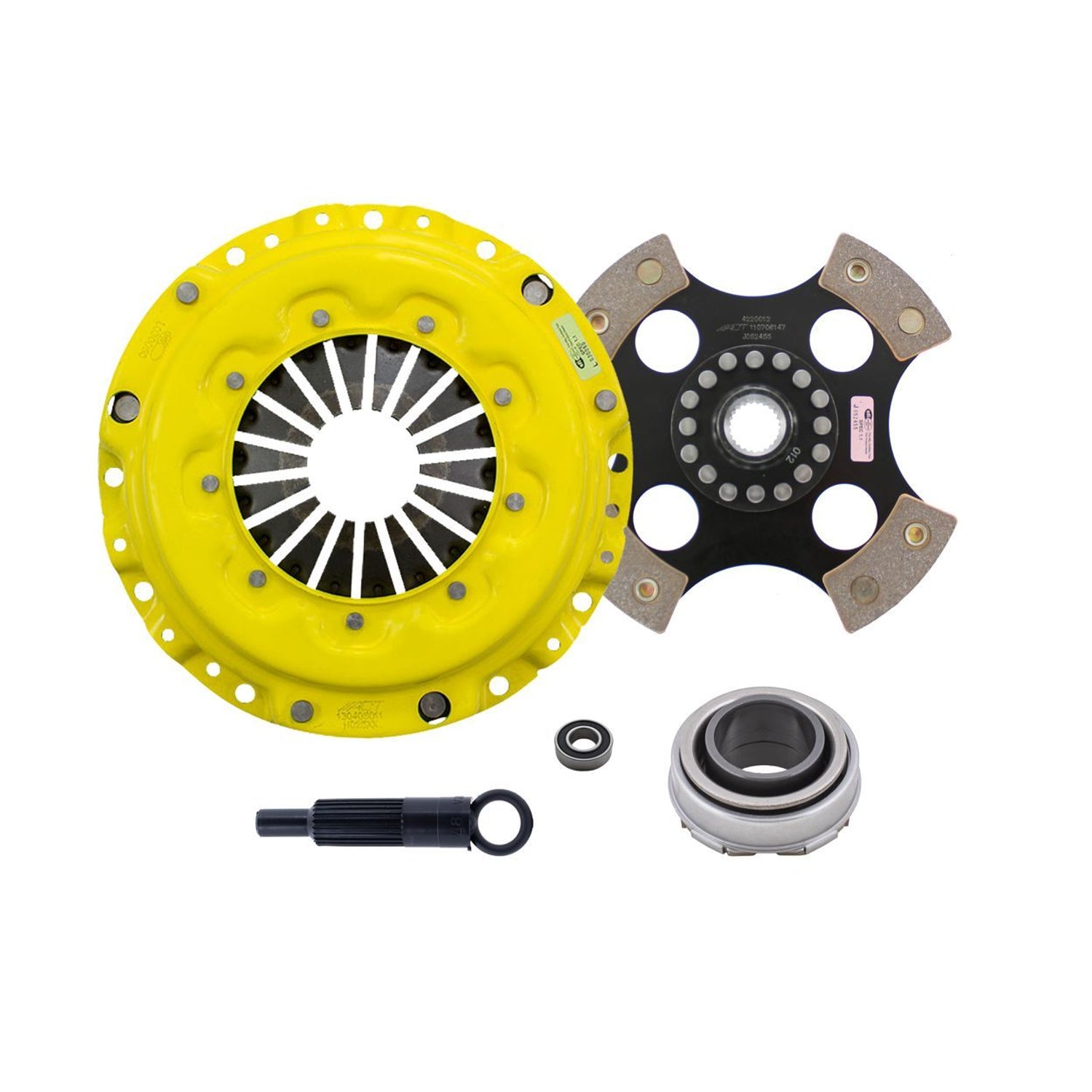 Max Extreme Race Rigid 4 Pad Clutch Kit <br> 1990-1991 Acura Integra