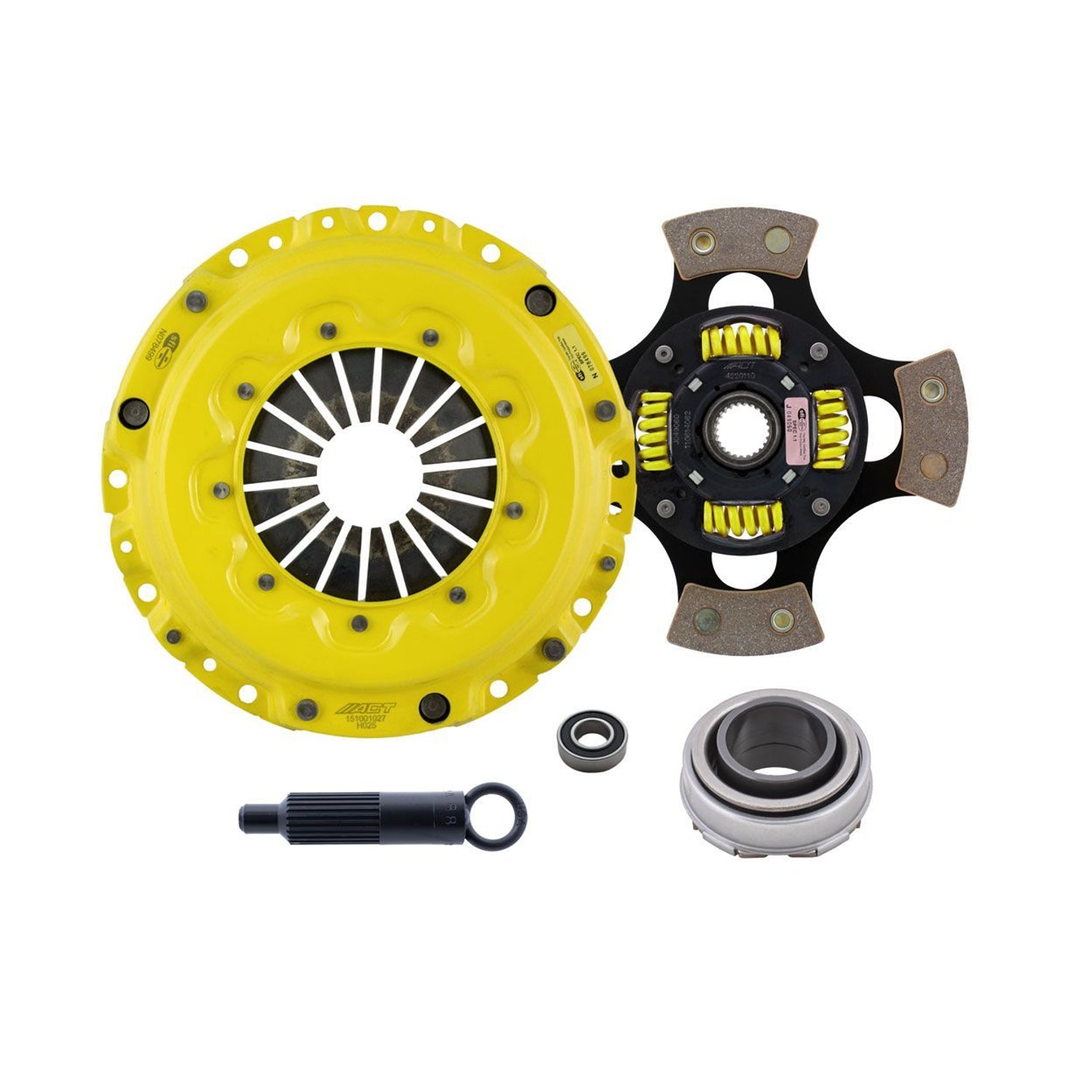 Heavy Duty Race Sprung 4 Pad Clutch Kit <br> 1992-1993 Acura Integra