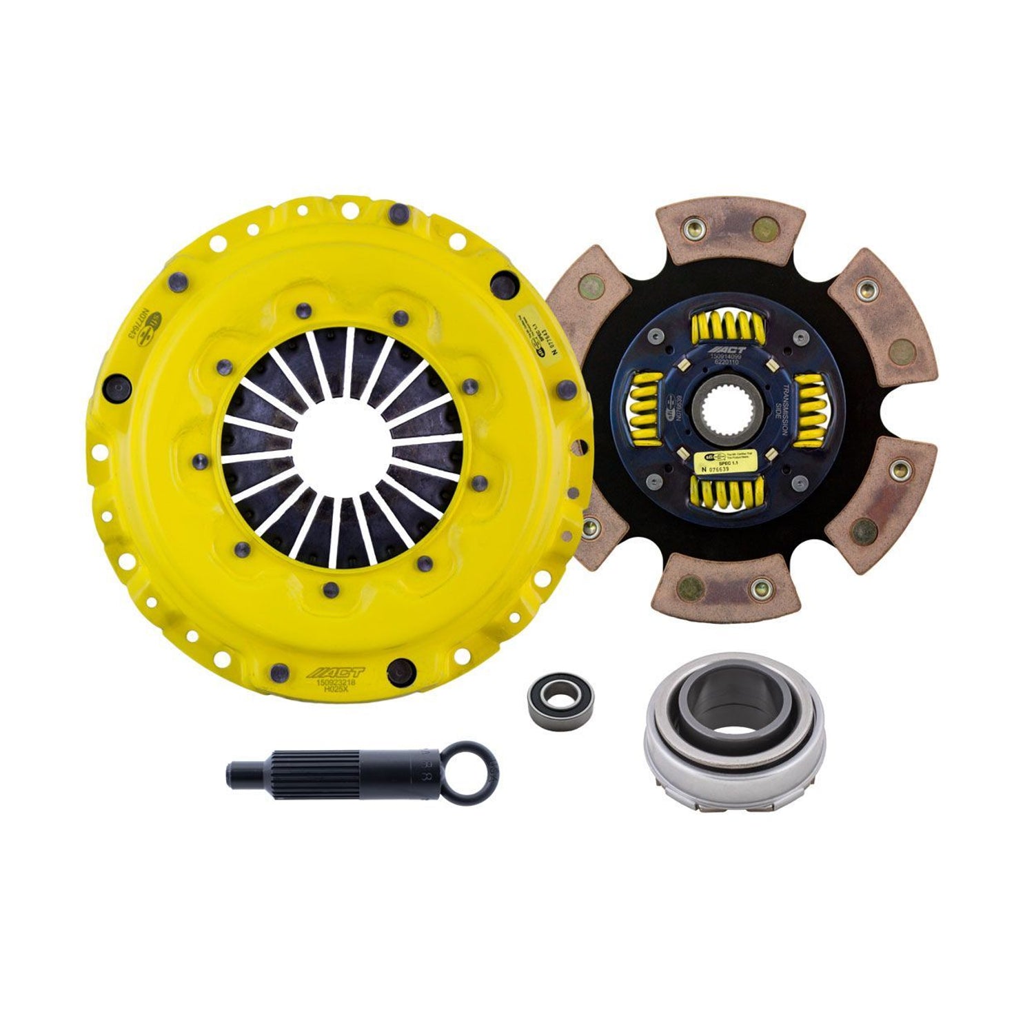 Extreme Race Sprung 6 Pad Clutch Kit <br> 1992-1993 Acura Integra