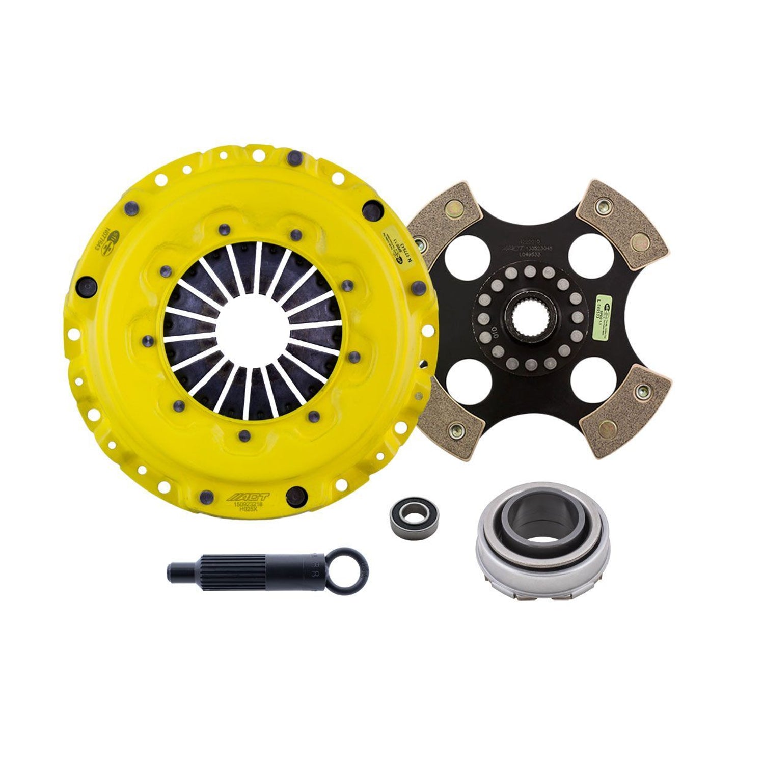 Extreme Race Rigid 4 Pad Clutch Kit <br> 1992-1993 Acura Integra