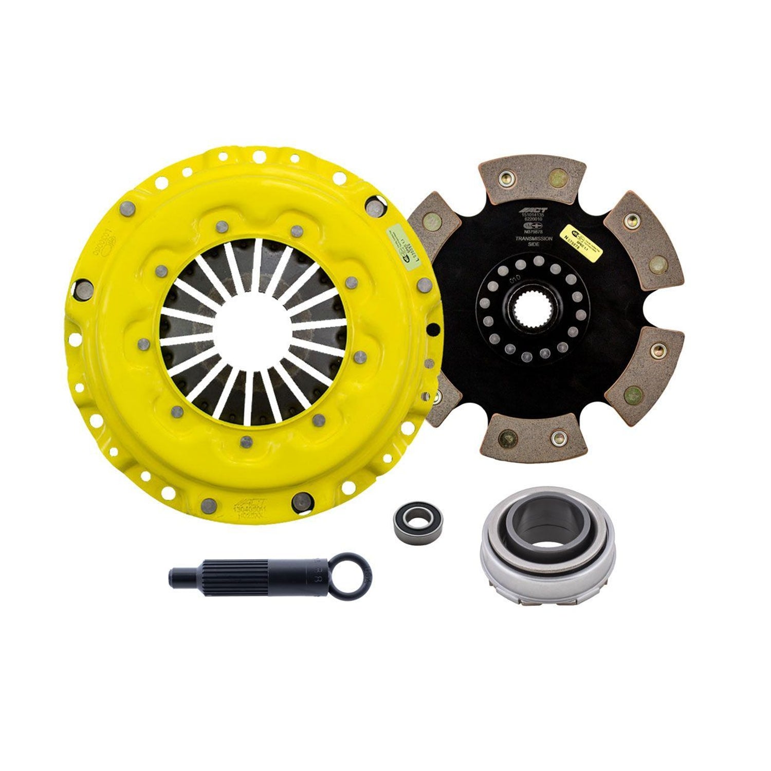 Max Extreme Race Rigid 6 Pad Clutch Kit <br> 1992-1993 Acura Integra