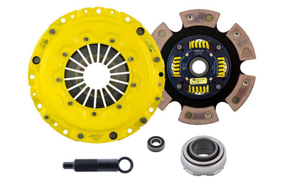 Heavy Duty Race Sprung 6 Pad Clutch Kit <br> 94-01 Honda Civic del Sol CR-V Acura Integra