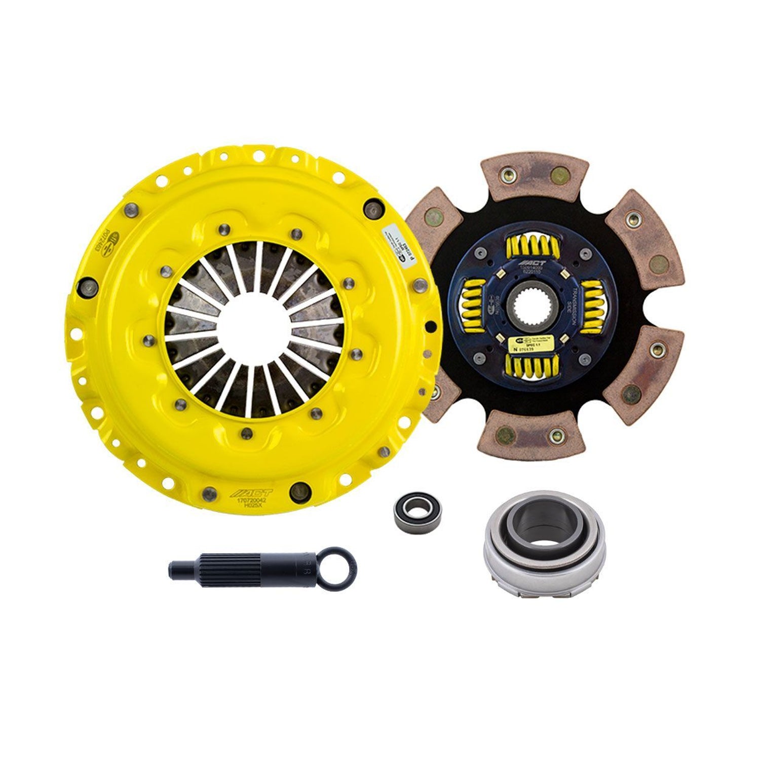 Extreme Race Sprung 6 Pad Clutch Kit <br> 94-01 Honda Civic del Sol CR-V Acura Integra