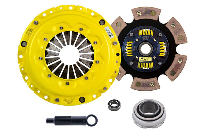 Max Extreme Race Sprung 6 Pad Clutch Kit <br> 94-01 Honda Civic del Sol CR-V Acura Integra