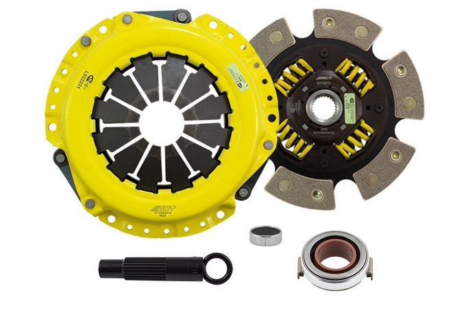Heavy Duty Race Sprung 6 Pad Clutch Kit <br> 05-11 Honda Civic Acura RSX TSX