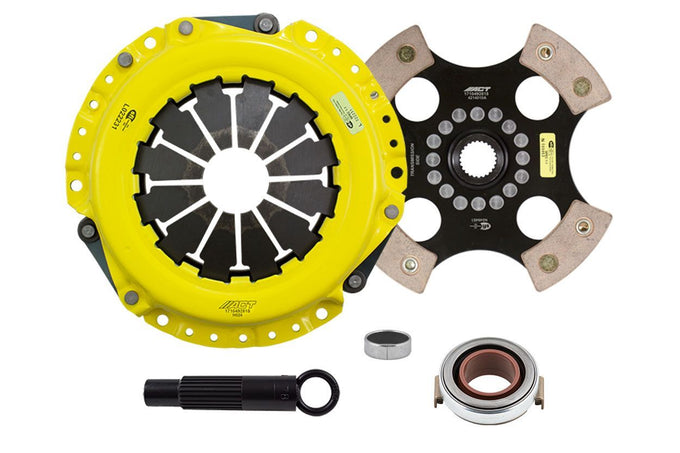 Heavy Duty Race Rigid 4 Pad Clutch Kit <br> 05-11 Honda Civic Acura RSX TSX
