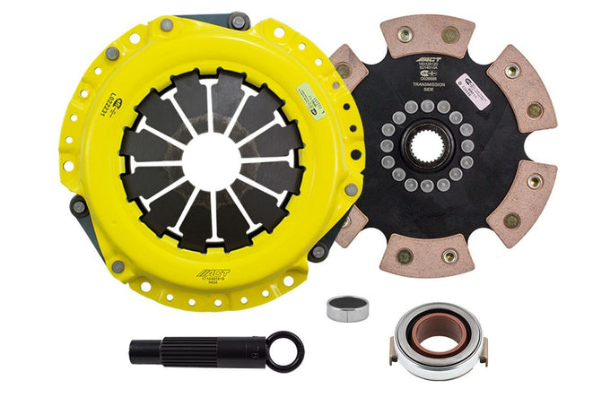 Heavy Duty Race Rigid 6 Pad Clutch Kit <br> 05-11 Honda Civic Acura RSX TSX