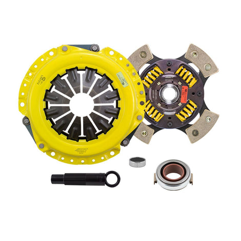 Extreme Race Sprung 4 Pad Clutch Kit <br> 05-11 Honda Civic Acura RSX TSX