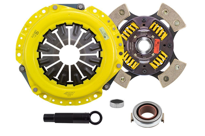 Extreme Race Sprung 4 Pad Clutch Kit <br> 05-11 Honda Civic Acura RSX TSX