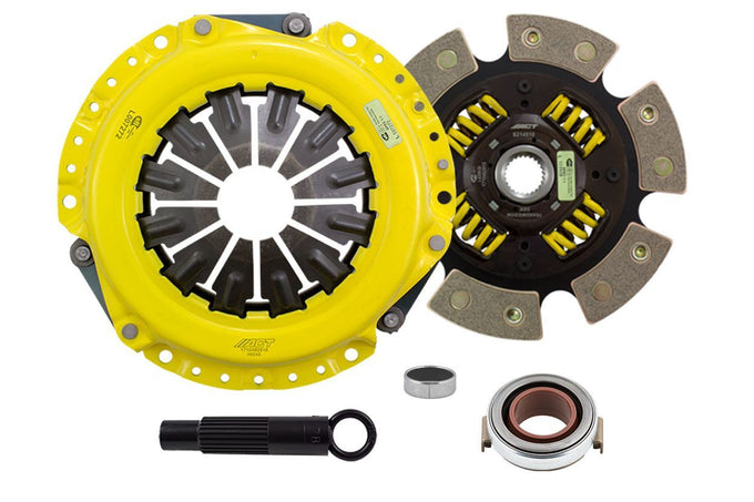 Extreme Race Sprung 6 Pad Clutch Kit <br> 05-11 Honda Civic Acura RSX TSX