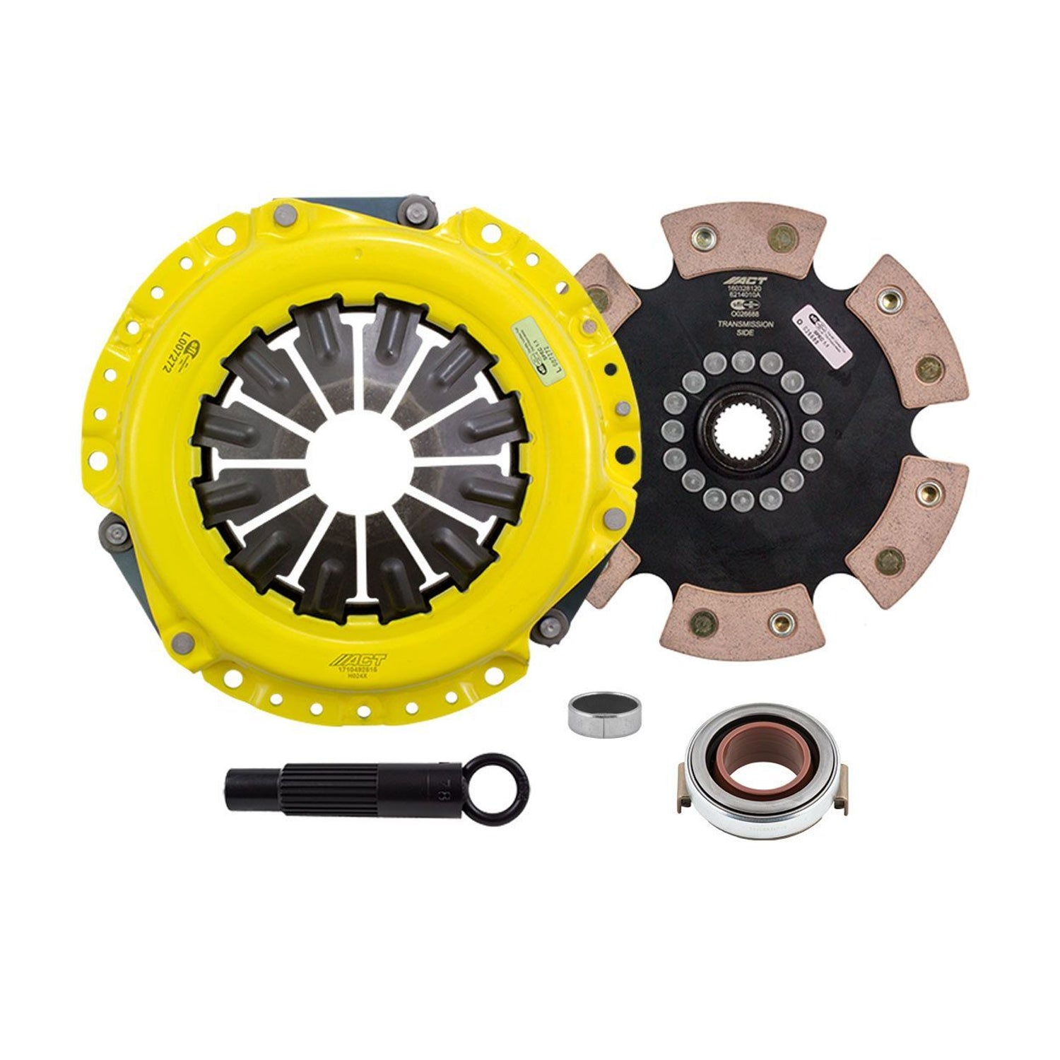 Extreme Race Rigid 6 Pad Clutch Kit <br> 05-11 Honda Civic Acura RSX TSX