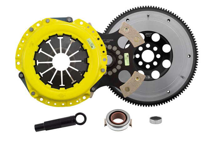 Heavy Duty Race Rigid 4 Pad Clutch Kit <br> 03-15 Honda Civic Accord 09-15 Acura TSX ILX