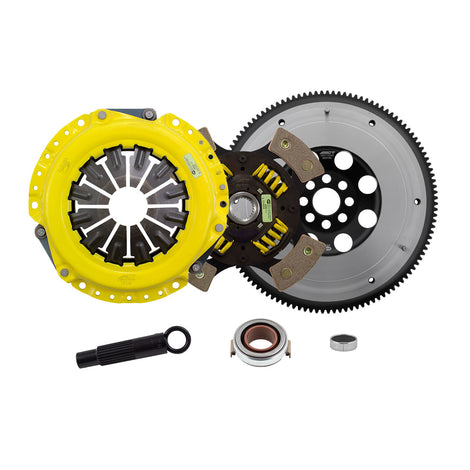 Extreme Race Sprung 4 Pad Clutch Kit <br> 03-15 Honda Civic Accord 09-15 Acura TSX ILX