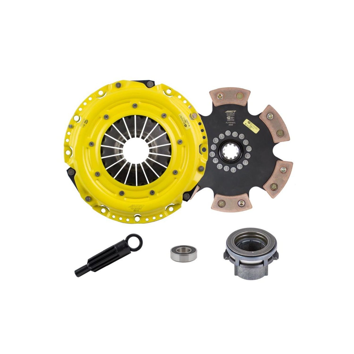 Heavy Duty Race Rigid 6 Pad Clutch Kit <br> 96-03 BMW 3-Series 528i Z3 525i 530i